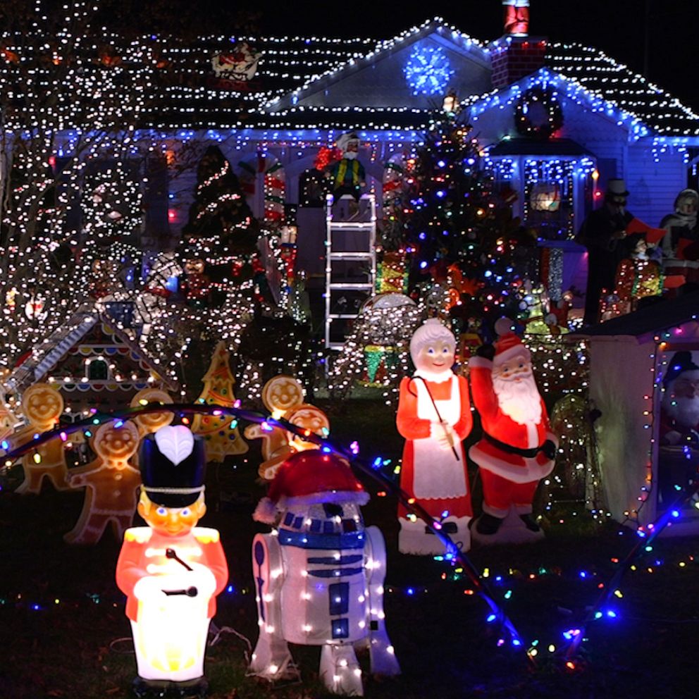 VIDEO: With 40K lights, one man sparks the holiday spirit and helps grant 1 child’s wish 