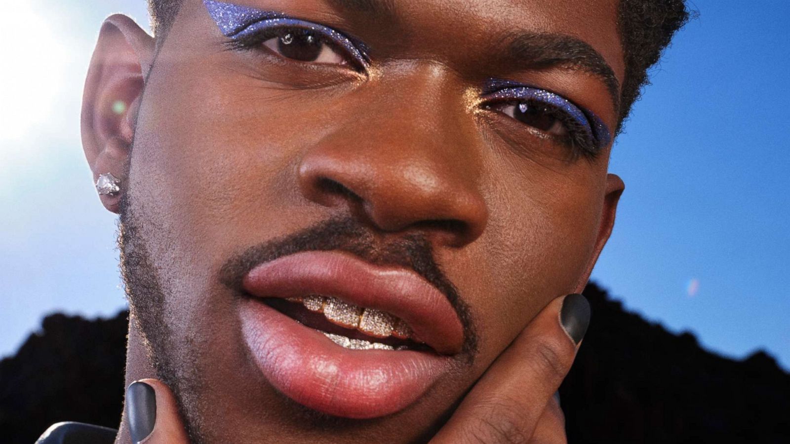 PHOTO: Lil Nas X poses for YSL Beauty as the brand's new ambassador.