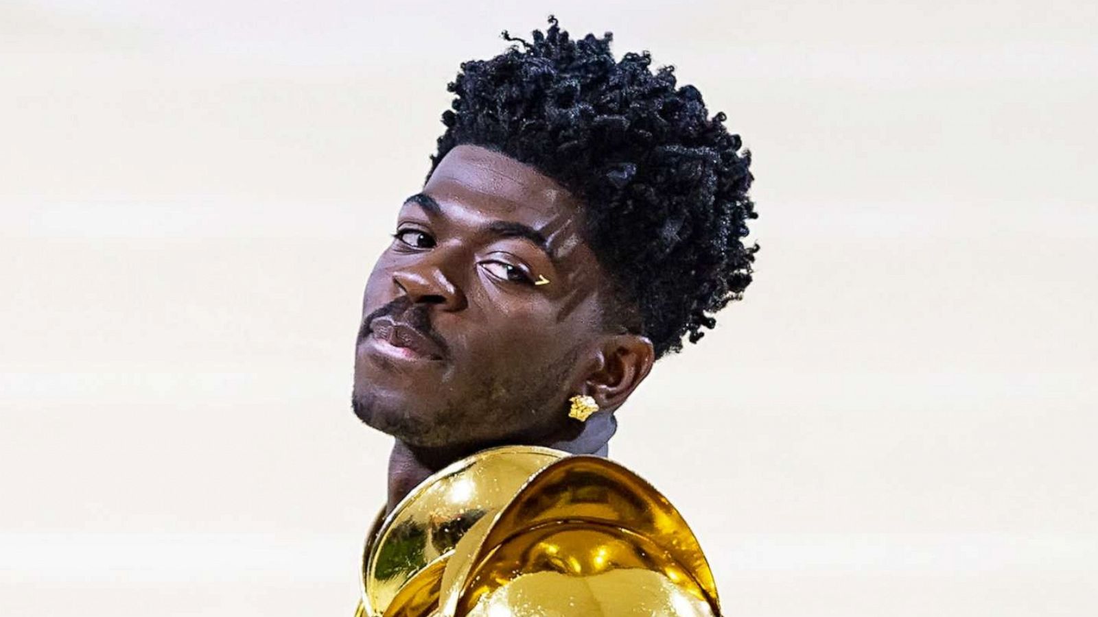 PHOTO: Rapper Lil Nas X attends The 2021 Met Gala Celebrating In America: A Lexicon Of Fashion at The Metropolitan Museum of Art on Sept. 13, 2021, in New York City.