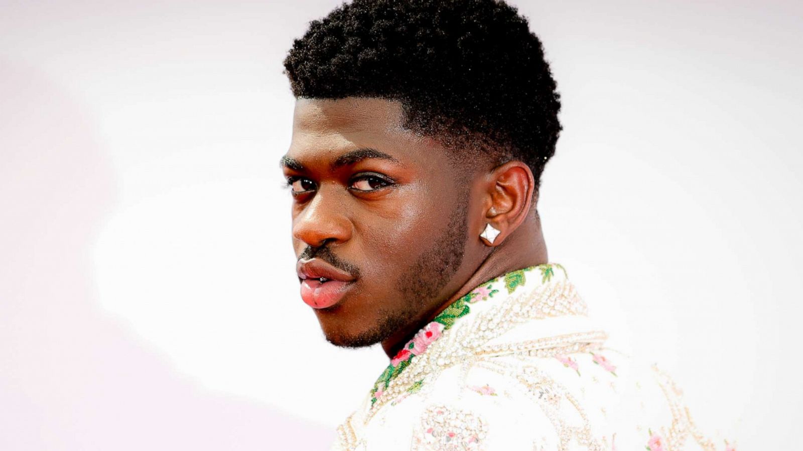 PHOTO: Lil Nas X arrives for the BET Awards 2021 at Microsoft Theater on June 27, 2021, in Los Angeles.