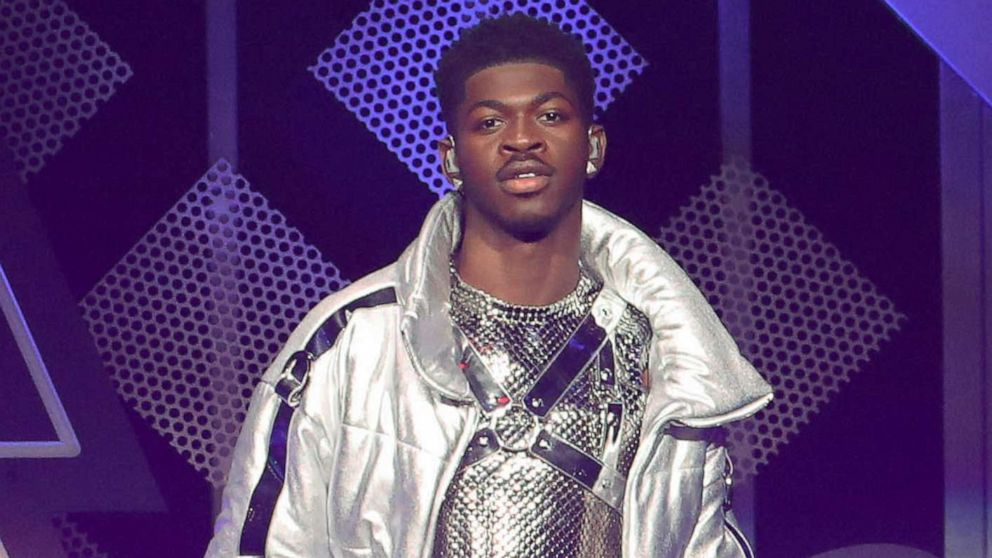 PHOTO: In this December 10, 2021 file photo, Lil Nas X is performing at Z100's iHeartRadio Jingle Ball at Madison Square Garden in New York.