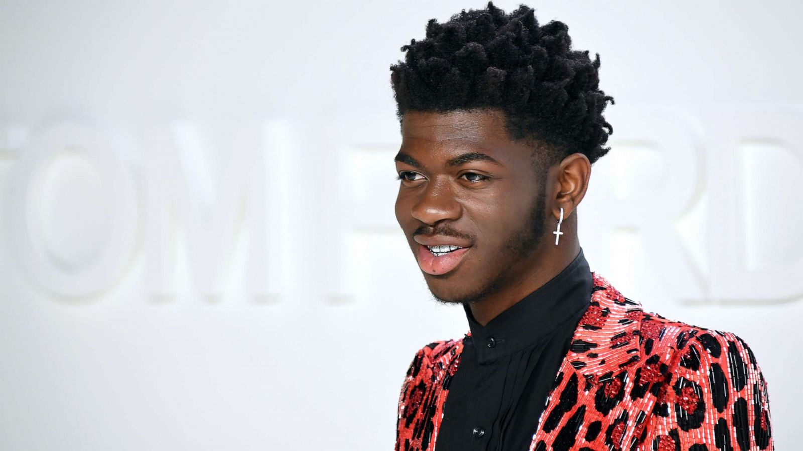 PHOTO: Lil Nas X attends Tom Ford AW20 Show at Milk Studios on Feb. 7, 2020 in Hollywood, Calif.