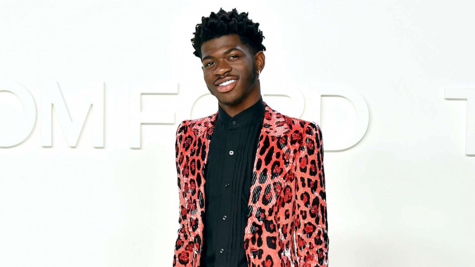 PHOTO: HOLLYWOOD, CALIFORNIA - FEBRUARY 07: Lil Nas X attends the Tom Ford AW20 Show at Milk Studios on February 07, 2020 in Hollywood, California.