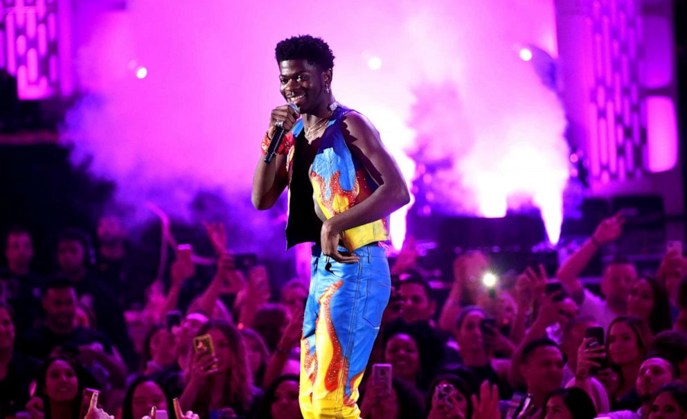 PHOTO: Lil Nas X performs onstage during the 2019 iHeartRadio Music Festival at T-Mobile Arena on September 20, 2019 in Las Vegas, Nevada.