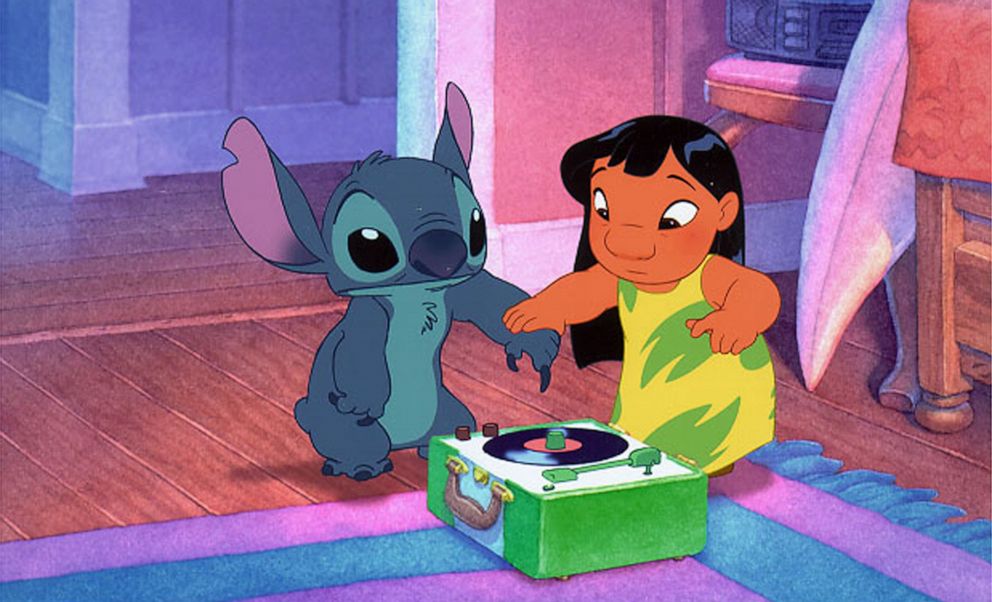 PHOTO: Characters Stitch and Lilo appear in Walt Disney Pictures' 2002 animated comedy, "Lilo & Stitch."