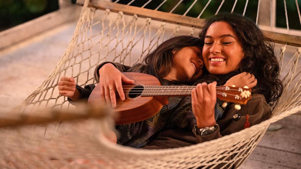 PHOTO: Maia Kealoha as Lilo and Sydney Agudong as Nani in Disney’s live-action "Lilo & Stitch."
