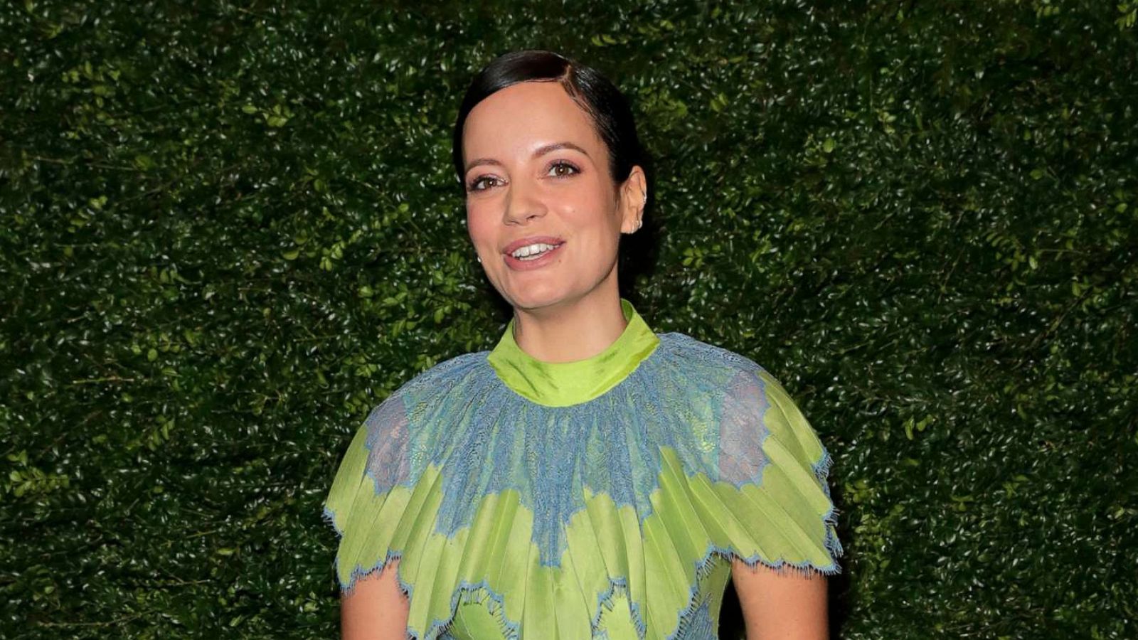 PHOTO: Lily Allen arrives at the Charles Finch & CHANEL Pre-BAFTA Party at 5 Hertford Street on Feb. 1, 2020 in London.