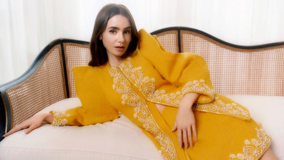 PHOTO: Lily Collins appears in this image for InStyle.