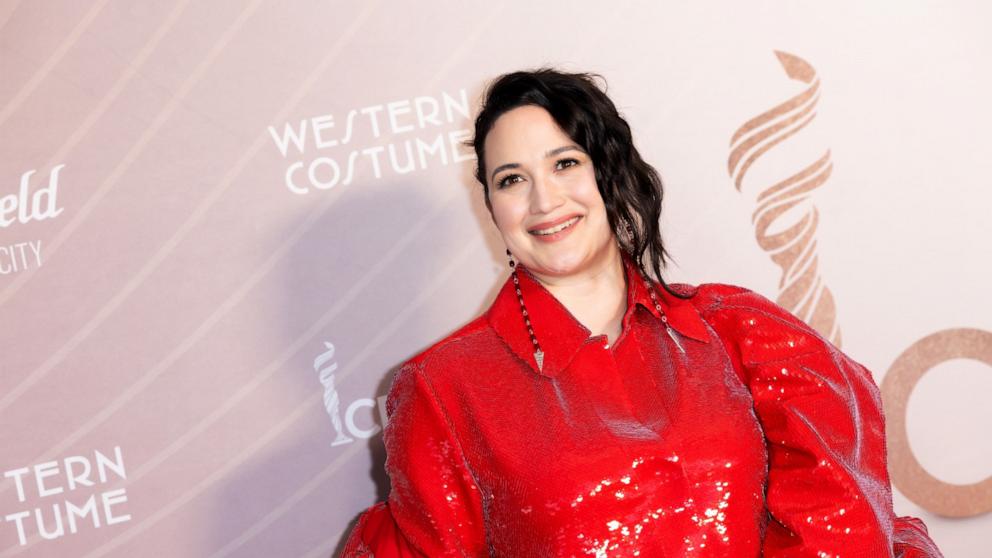 Lily Gladstone is radiant in red for 26th Costume Designers Guild ...