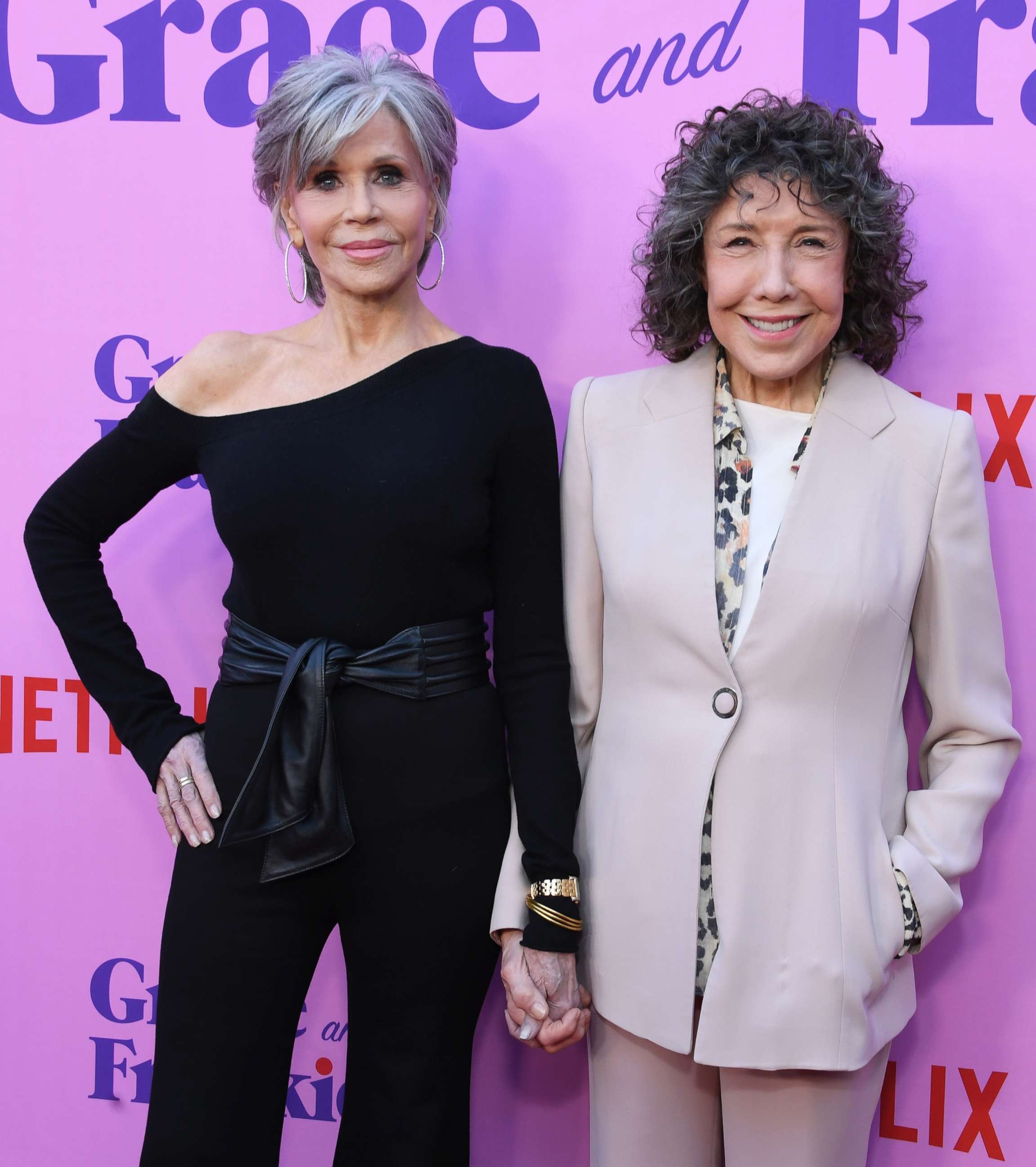 PHOTO: Jane Fonda and Lily Tomlin attend the Los Angeles Special FYC Event For Netflix's "Grace And Frankie" in Hollywood, Calif., April 23, 2022.