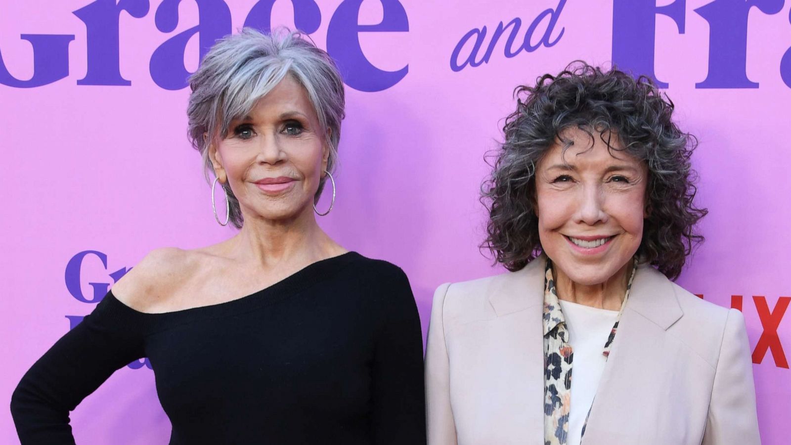 PHOTO: Jane Fonda and Lily Tomlin attend the Los Angeles Special FYC Event For Netflix's "Grace And Frankie" in Hollywood, Calif., April 23, 2022.