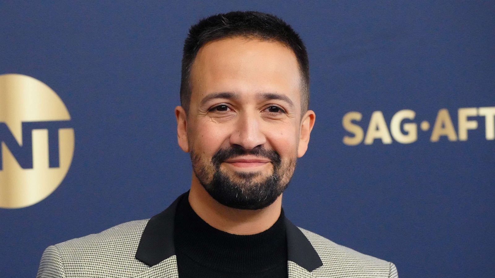 PHOTO: Lin-Manuel Miranda attends the 28th Annual Screen Actors' Guild Awards at Barker Hangar on Feb. 27, 2022 in Santa Monica, Calif.