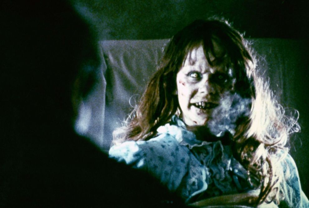 PHOTO: Linda Blair is pictured on the set of The Exorcist, based on the novel by William Peter Blatty and directed by William Friedkin.