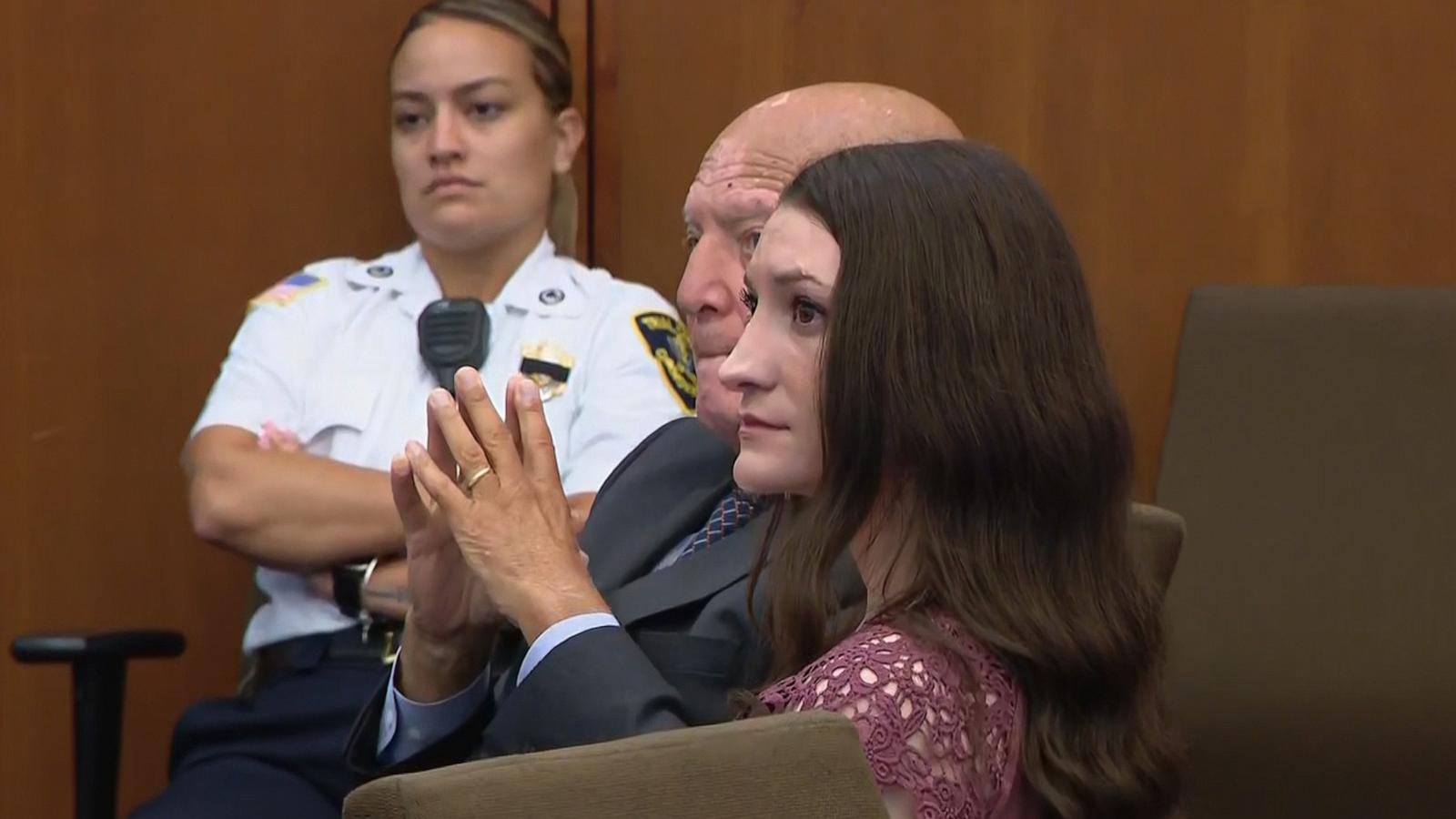 PHOTO: Lindsay Clancy, the Massachusetts woman charged with killing her three young children attends a hearing in Plymouth, Massachusetts, September 29, 2026.