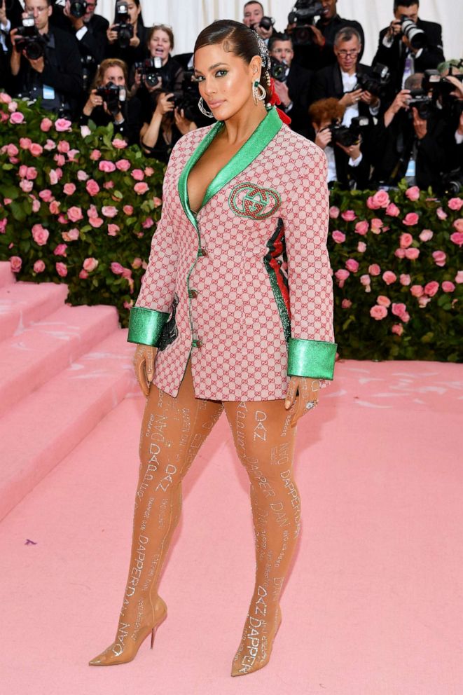 PHOTO: Ashley Graham attends the 2019 Met Gala Celebrating Camp: Notes on Fashion at the Metropolitan Museum of Art, May 6, 2019, in New York City.