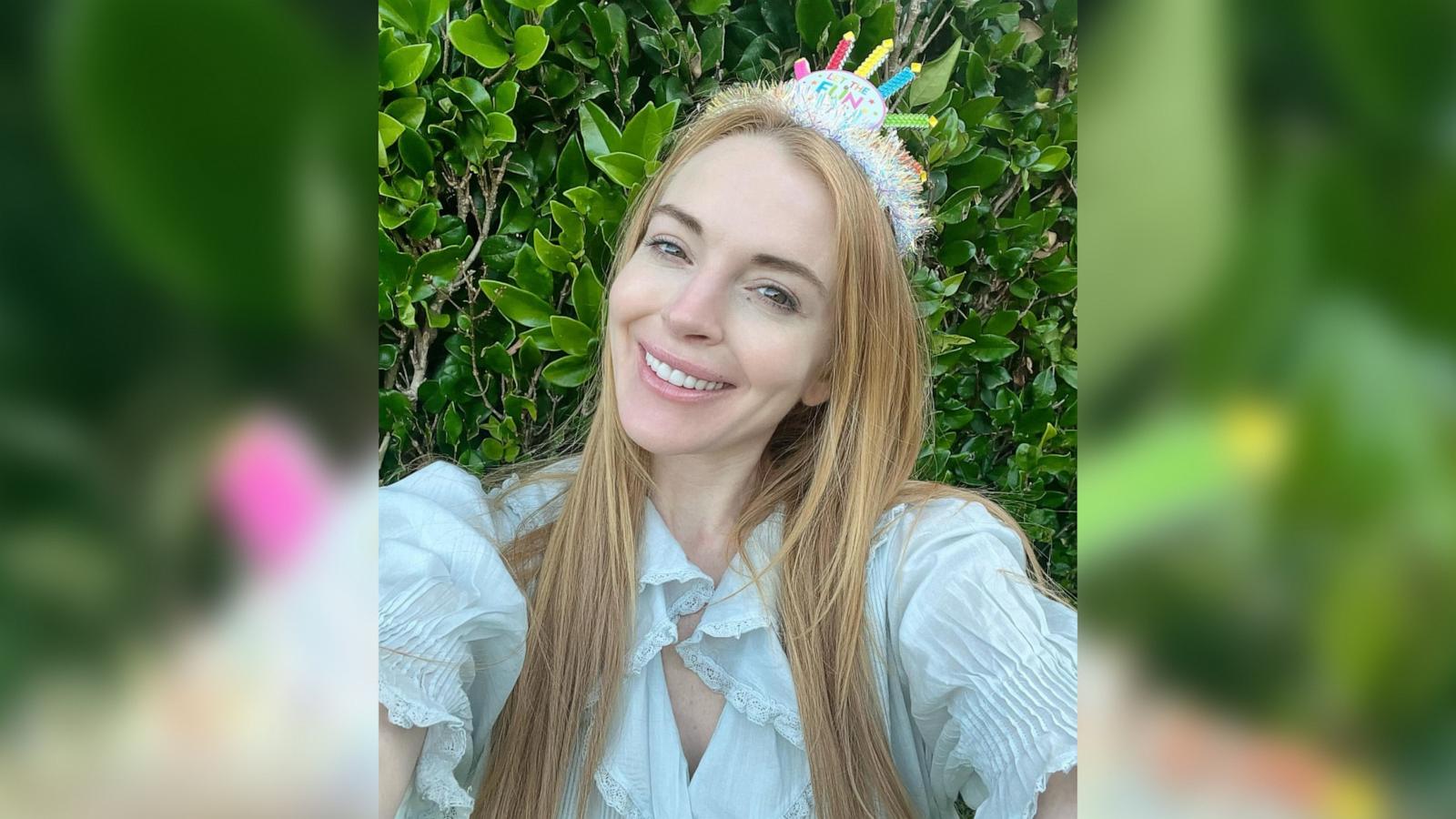 PHOTO: Lindsay Lohan appears in this selfie image she shared on Instagram.