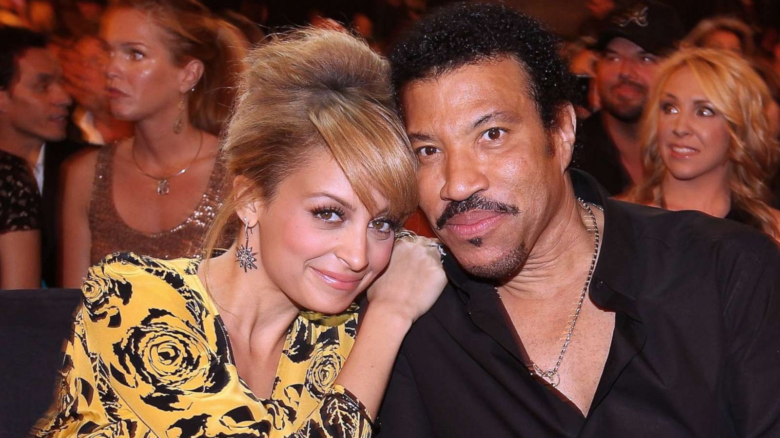 PHOTO: Nicole Richie and singer Lionel Richie attend an event on April 2, 2012, in Las Vegas.