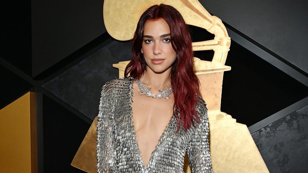 PHOTO: Dua Lipa attends the 66th GRAMMY Awards at Crypto.com Arena on Feb. 4, 2024 in Los Angeles.