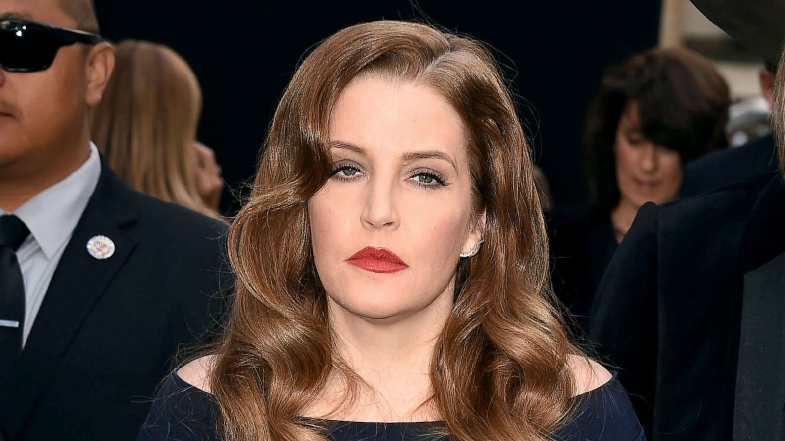 PHOTO: Lisa Marie Presley arrives at the "Mad Max: Fury Road" - Los Angeles Premiere at TCL Chinese Theatre IMAX on May 7, 2015 in Hollywood, Calif.