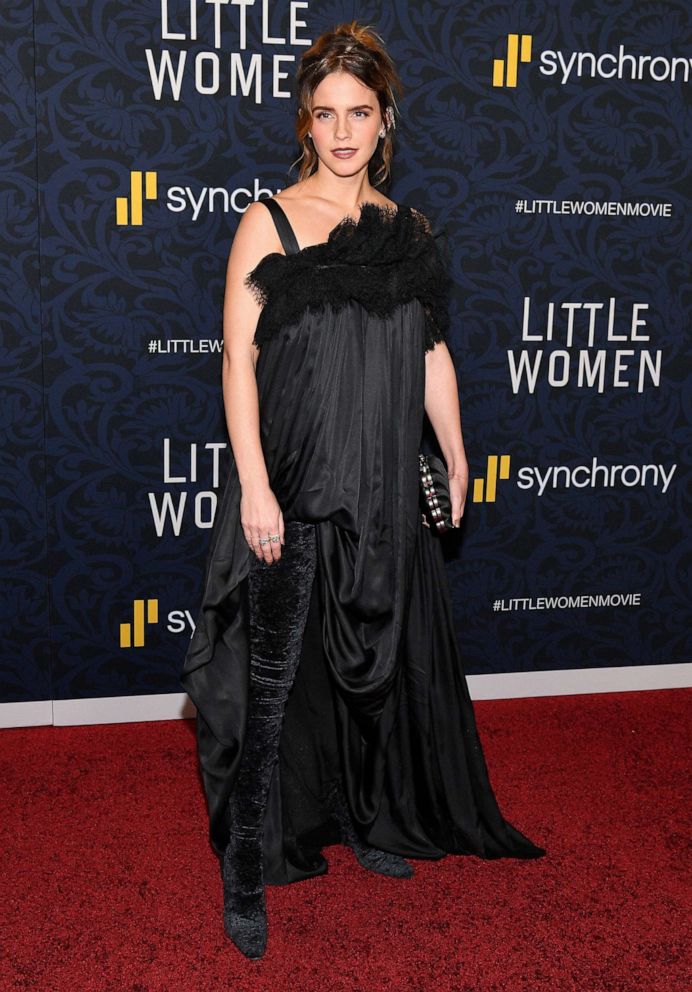 PHOTO: Emma Watson  attends the "Little Women" World Premiere at Museum of Modern Art on Dec. 7, 2019 in New York City.