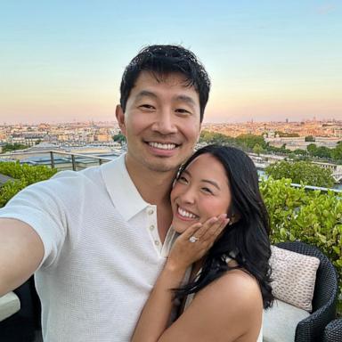PHOTO: Simu Liu and Allison Hsu appear in this selfie from their engagement in Paris.