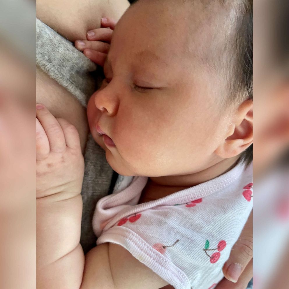 PHOTO: Liv Lo Golding holds her daughter Lyla in an undated handout photo.