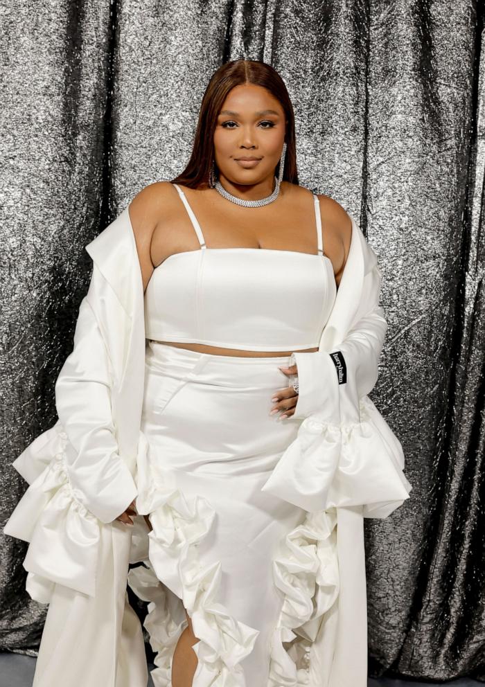 PHOTO: Lizzo attends the World Premiere of "Renaissance: A Film By Beyoncé" at Samuel Goldwyn Theater on Nov. 25, 2023 in Beverly Hills, Calif.