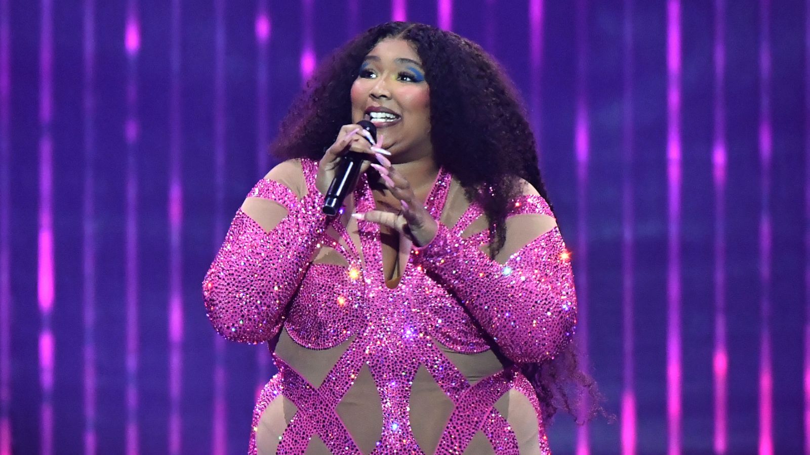 PHOTO: Lizzo performs at Scotiabank Arena on Oct. 7, 2022 in Toronto.