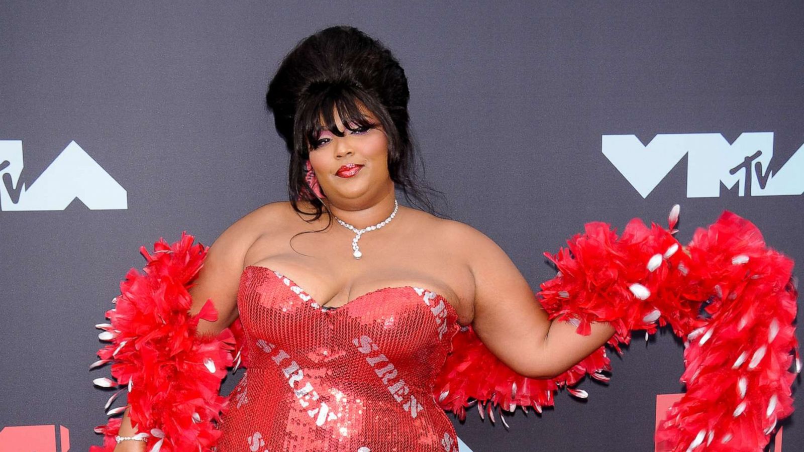 PHOTO: Lizzo attends the 2019 MTV Video Music Video Awards held at the Prudential Center in Newark, NJ., August 26, 2019.