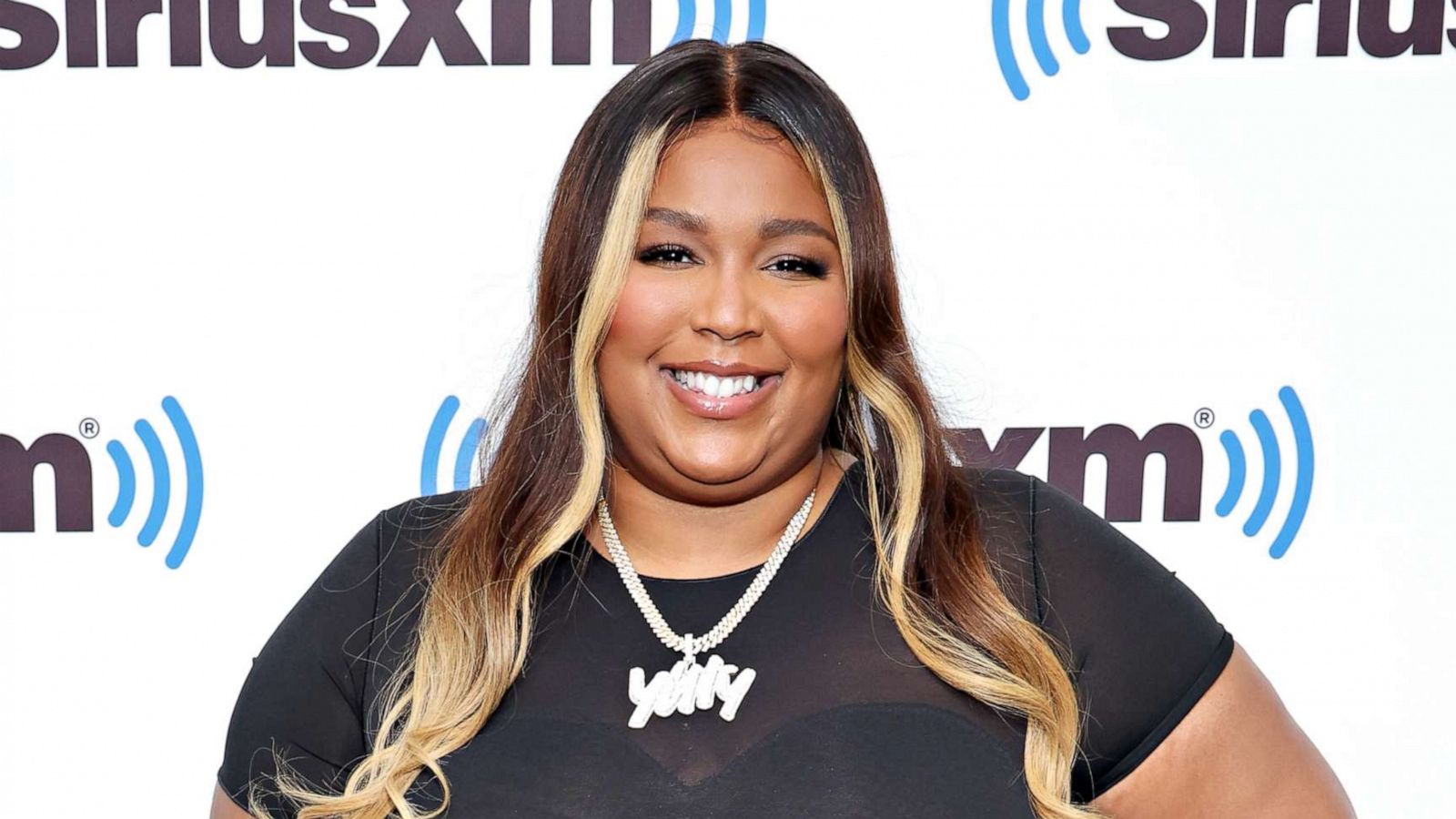 PHOTO: Lizzo visits the SiriusXM Studios, April 18, 2022, in New York City.