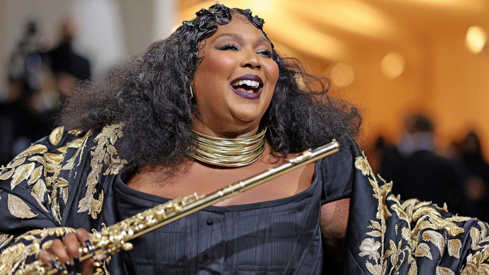 PHOTO: Lizzo attends The 2022 Met Gala Celebrating "In America: An Anthology of Fashion" at The Metropolitan Museum of Art on May 02, 2022, in New York City.