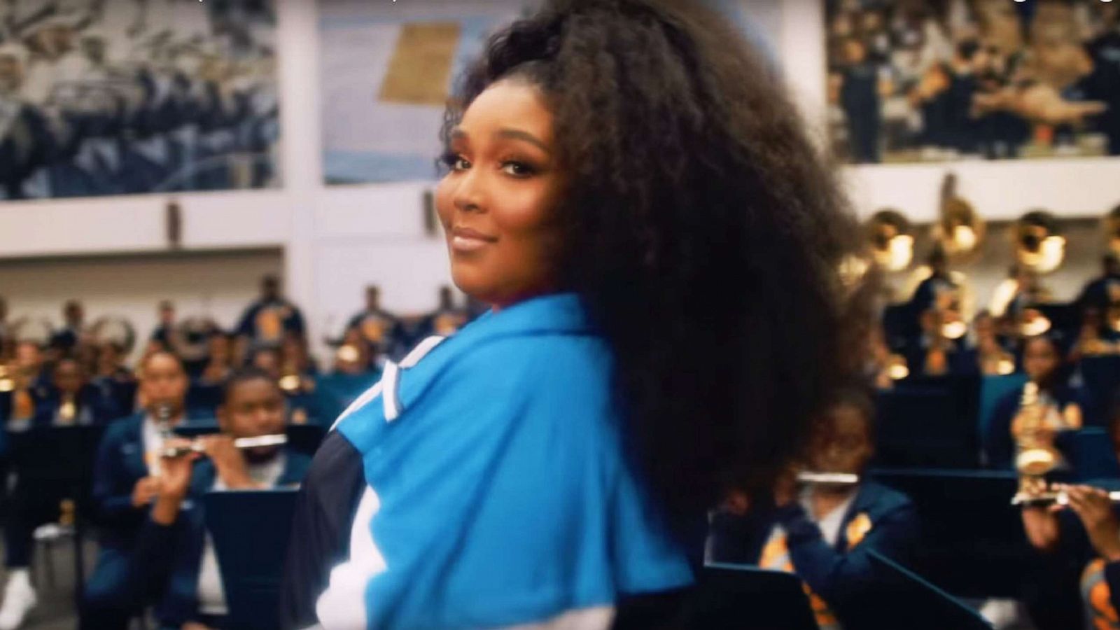 PHOTO: A screenshot shows Lizzo in her new music video "Good as Hell."