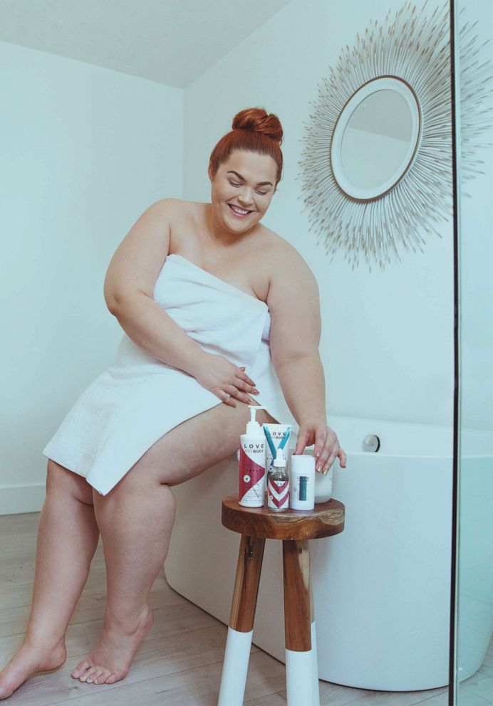 PHOTO: Body positive influencer Loey Lane launches empowering Love Anybody line in Target.