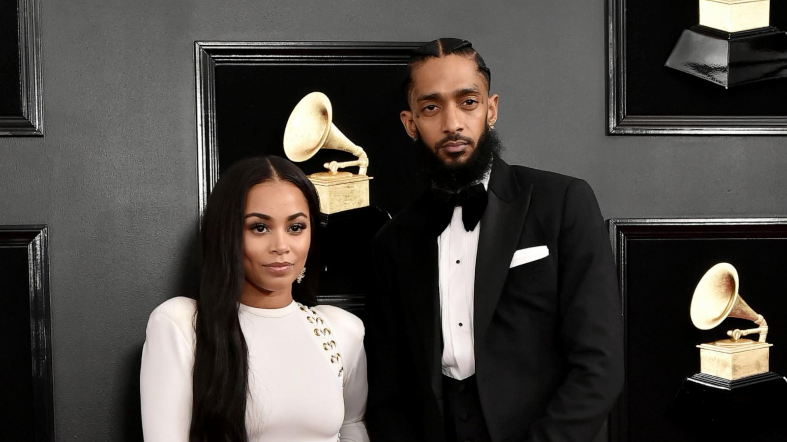 PHOTO: Lauren London and Nipsey Hussle attend the 61st Annual Grammy Awards at Staples Center on February 10, 2019 in Los Angeles, California.