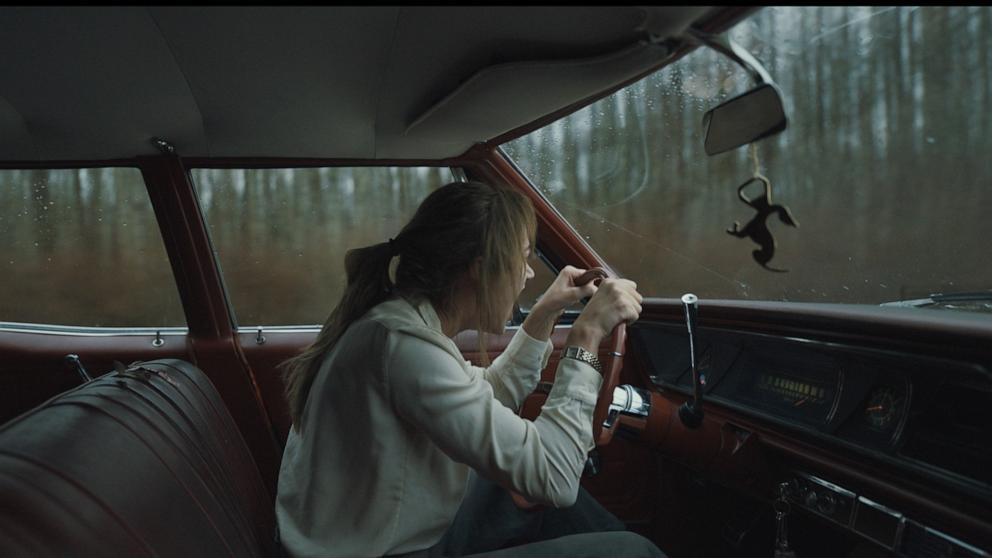 PHOTO: Maika Monroe in a scene from the movie "Long Legs."