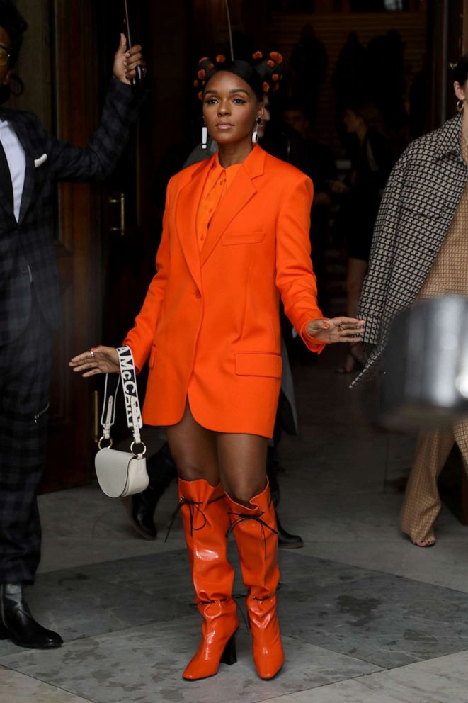 PHOTO: Janelle Monae attends the Stella McCartney show as part of the Paris Fashion Week Womenswear Fall/Winter 2020/2021 on March 2, 2020 in Paris.