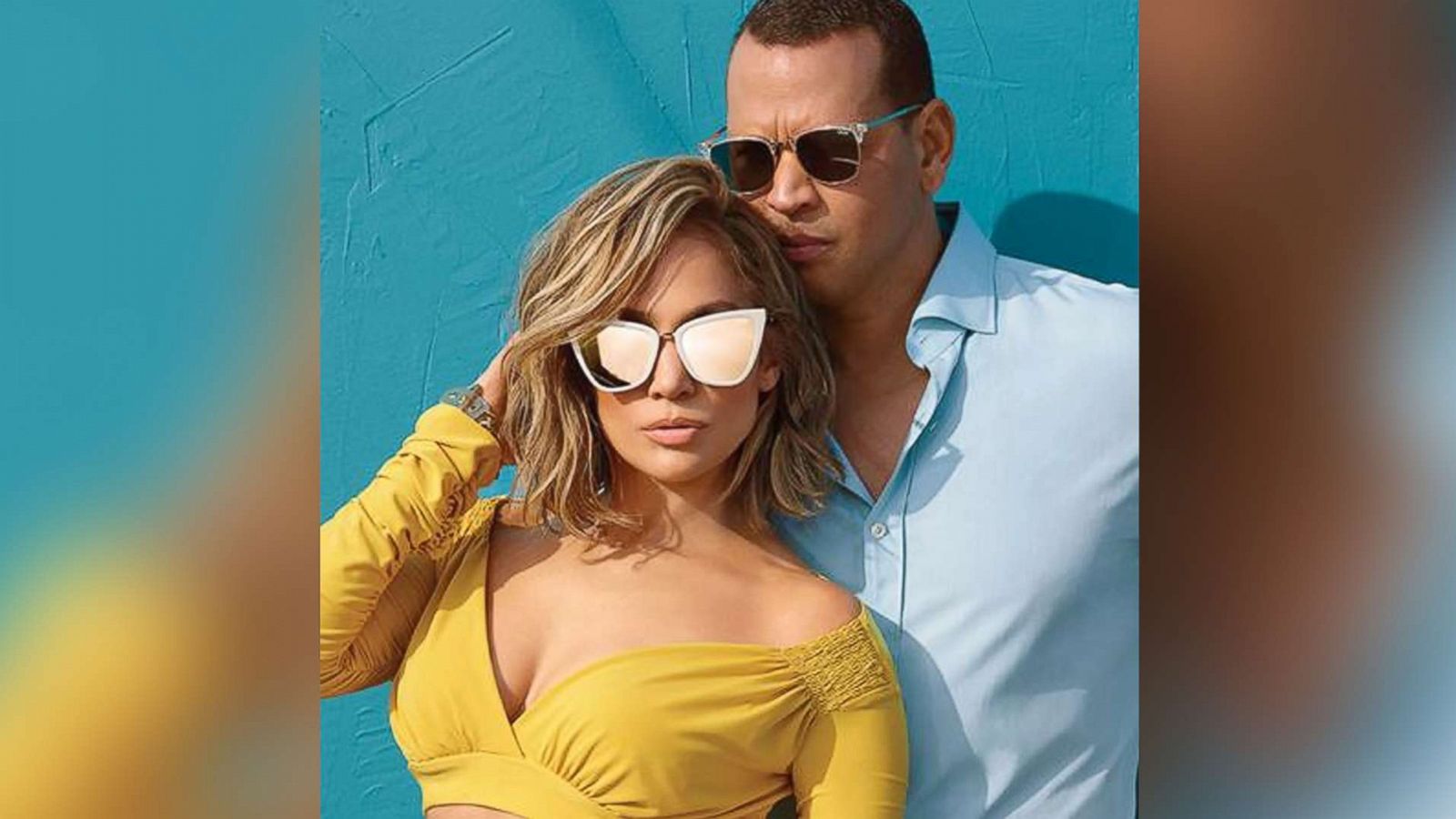 PHOTO: Jennifer Lopez and Alex Rodriguez appear in a Quay Australia ad campaign.