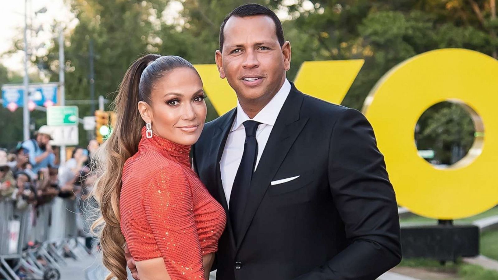 PHOTO: Jennifer Lopez and Alex Rodriguez attend an event, June 3, 2019 in the Brooklyn borough of New York City.