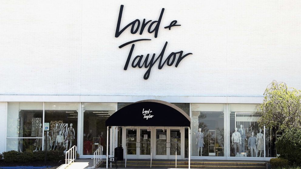 PHOTO: A general view of a closed Lord and Taylor department store following their filing for bankruptcy amid the COVID-19 pandemic, May 12, 2020, in Garden City, New York.