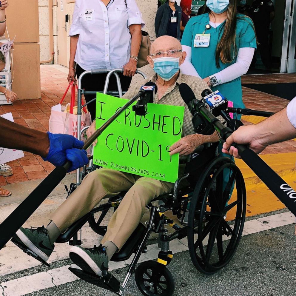 VIDEO: 83-year-old beats COVID-19 after 75 days in hospital