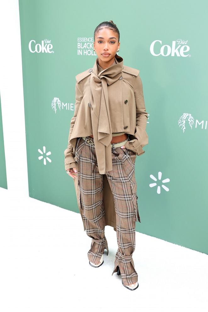 PHOTO: Lori Harvey attends the 2025 ESSENCE Black Women In Hollywood Awards at Fairmont Century Plaza, Feb. 27, 2025, in Los Angeles.