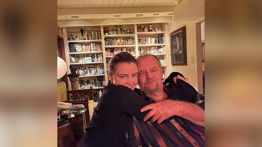 PHOTO: Lorraine Nicholson and Jack Nicholson in a photo Lorraine Nicholson shared to Instagram on Jan. 2, 2025.