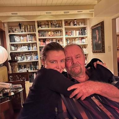 PHOTO: Lorraine Nicholson and Jack Nicholson in a photo Lorraine Nicholson shared to Instagram on Jan. 2, 2025.