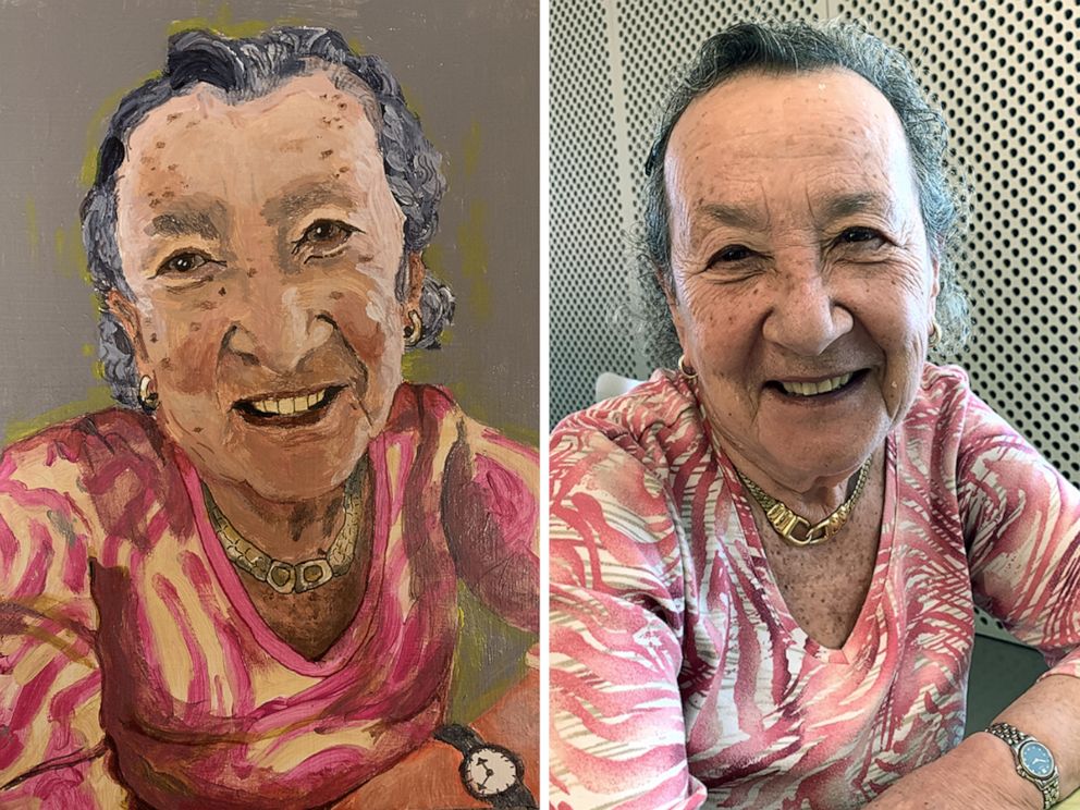 PHOTO: Louise Lerner, who was photographed for the "Becoming a Witness" exhibition on display at the Museum of Tolerance in Los Angeles.