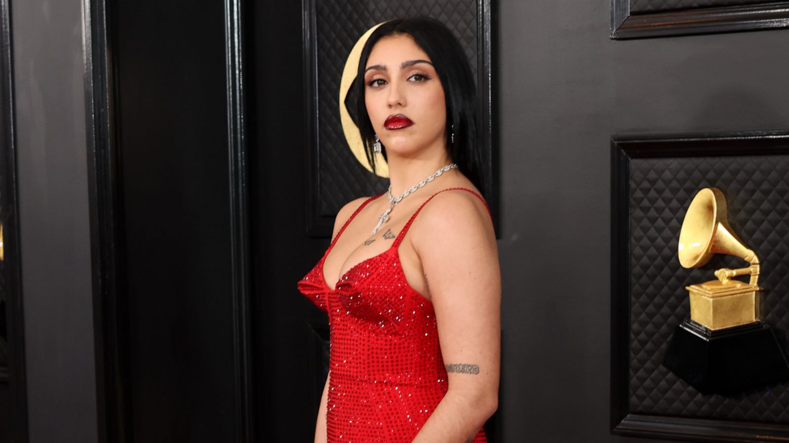 Kylie Jenner's Cone Bra Mini Dress Is Madonna-Inspired