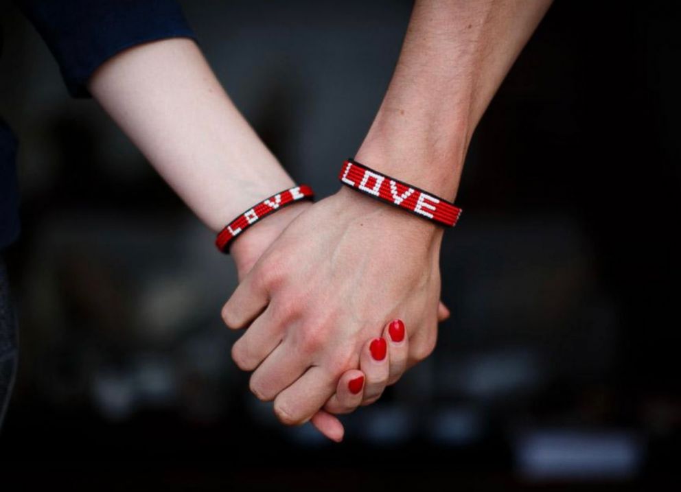 PHOTO: Love is Project bracelets are pictured here.