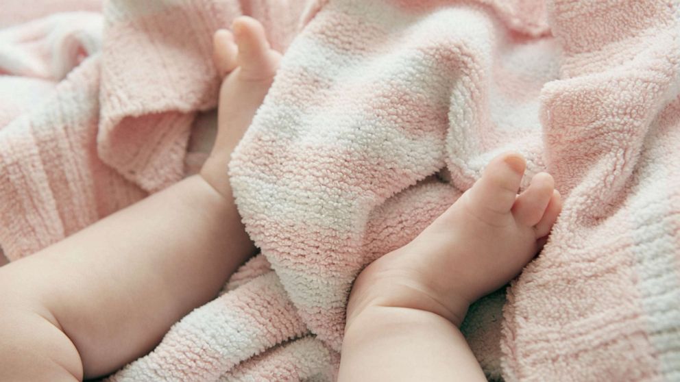 PHOTO: A newborn's feet are seen in this stock photo.