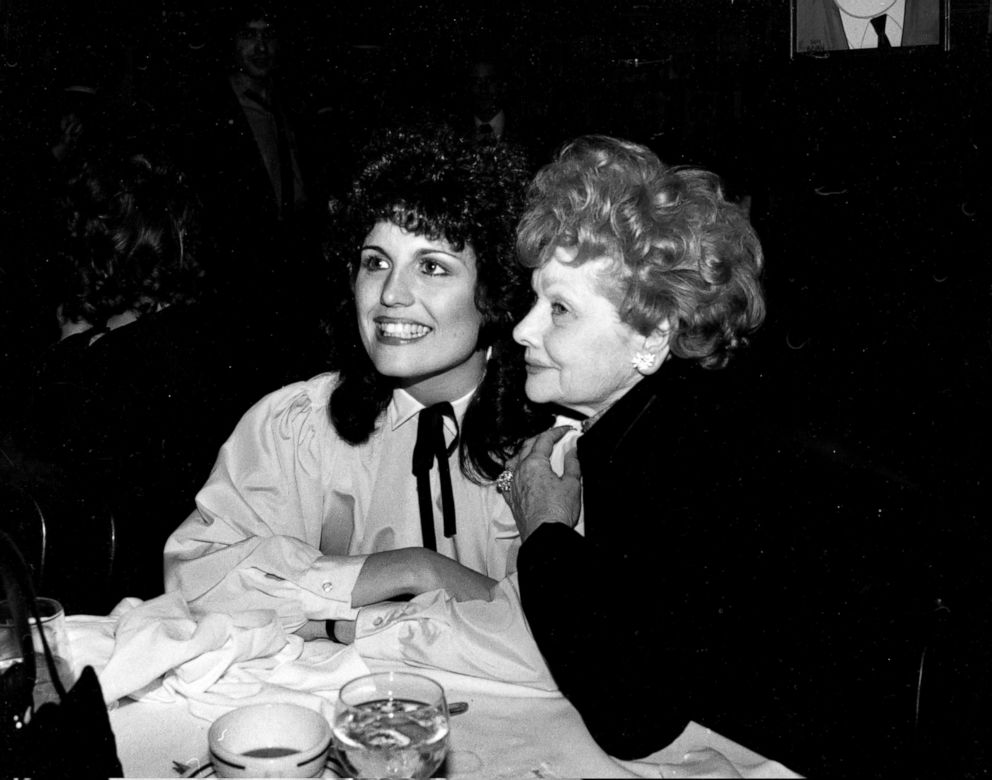 PHOTO: Lucille Ball and Lucie Arnaz circa 1979 in New York.