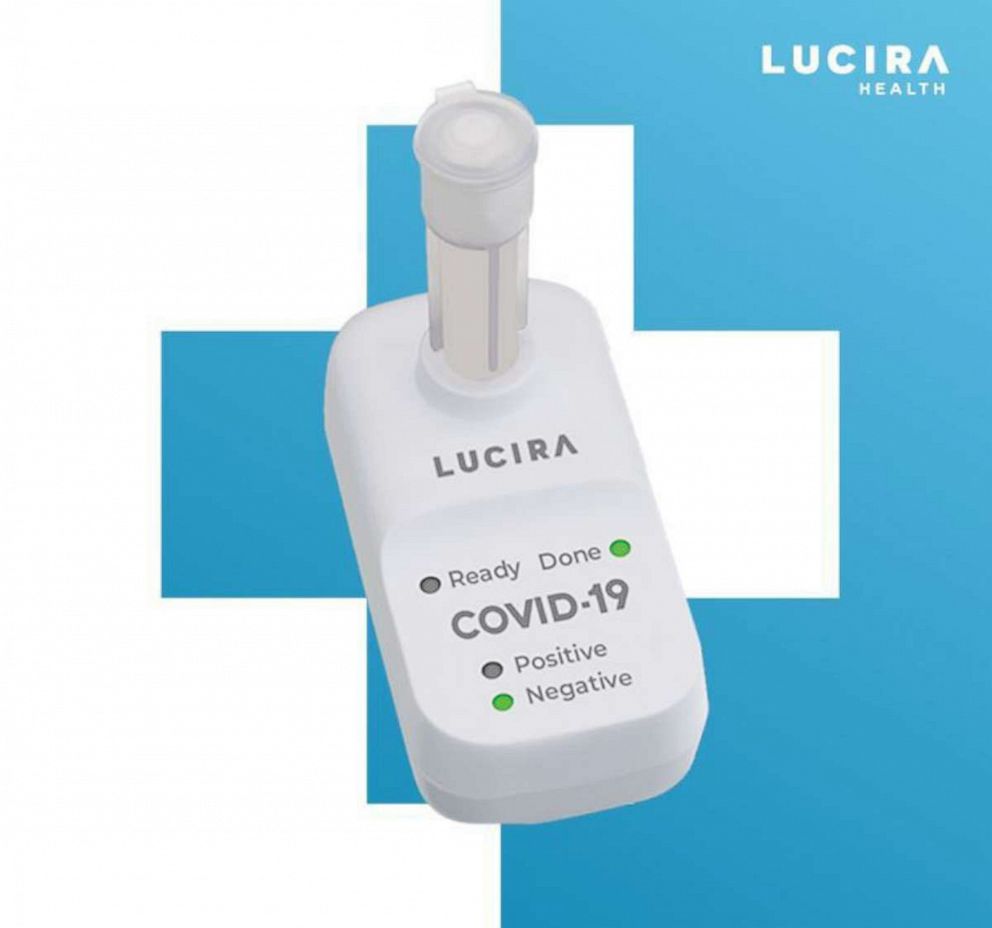 PHOTO: The Lucira Health molecular test was designed for home use to determine if a person is infected with COVID-19.