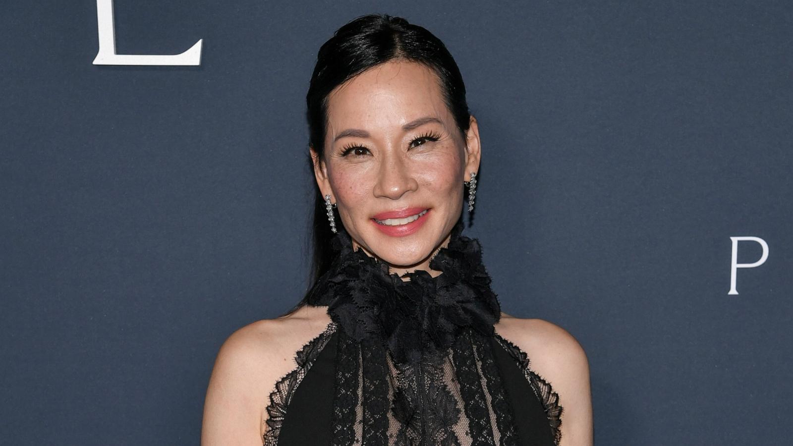 PHOTO: Lucy Liu attends the premiere of "Presence" at AMC Lincoln Square, Jan. 16, 2025, in New York.